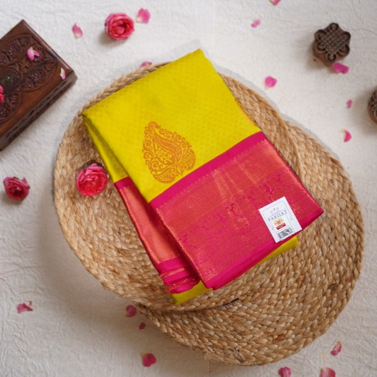 Pure Kanchi Silk Saree PC8977