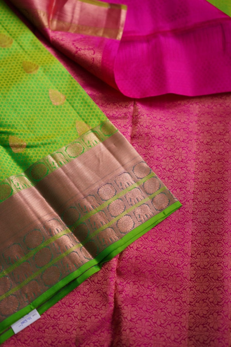 Pure Kanchi Silk Saree PC8973