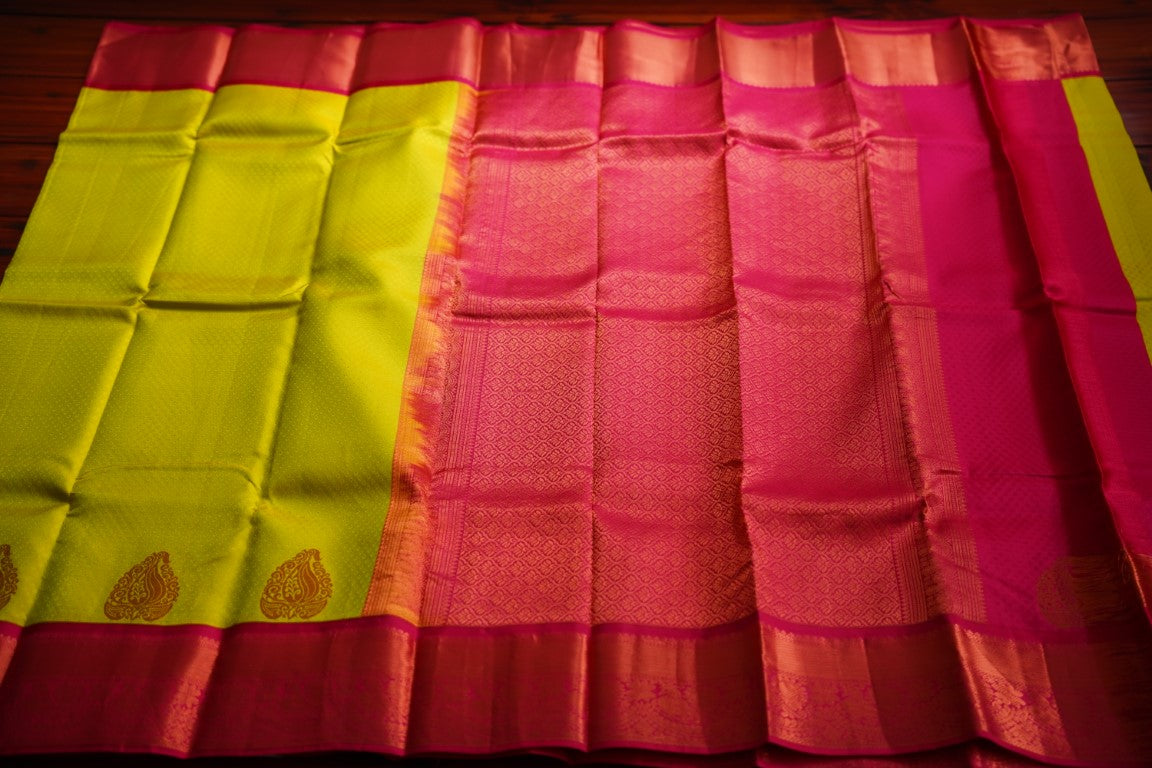 Pure Kanchi Silk Saree PC8977