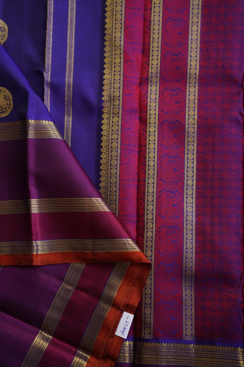 Pure Kanchi Silk Saree PC9802