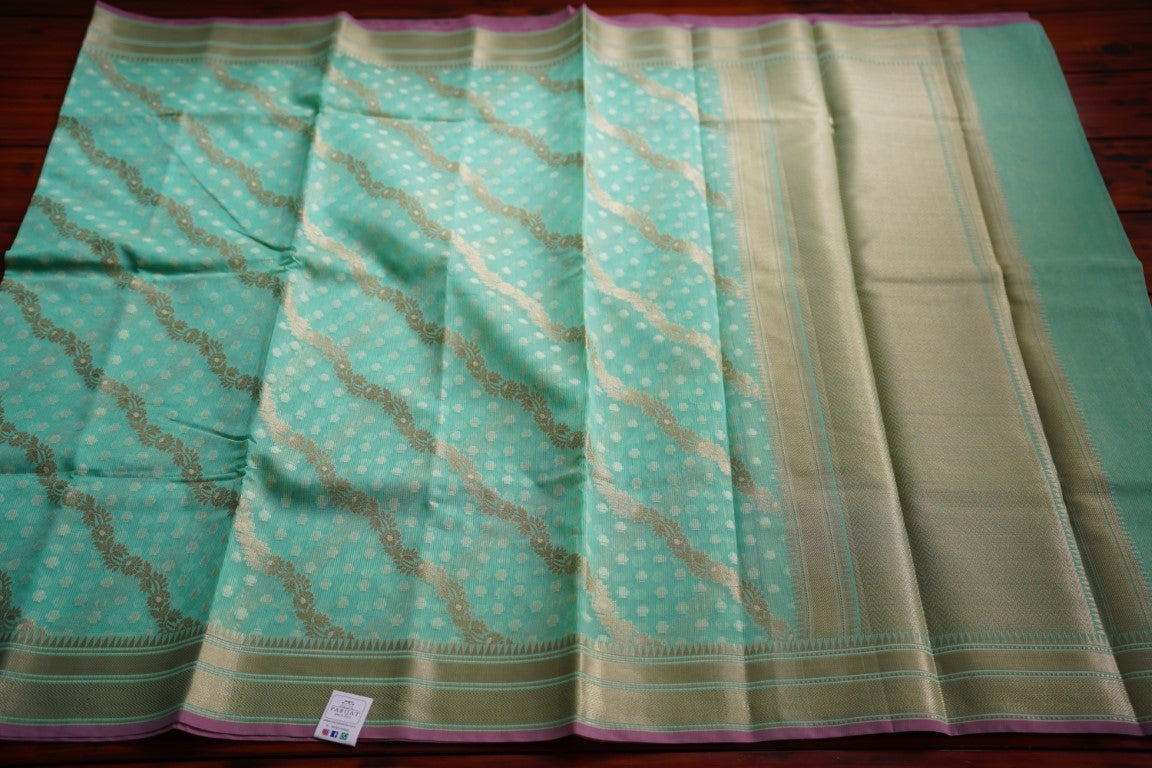 Banarasi kota silk cotton Saree PC8921
