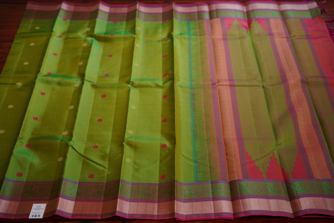 Pure Kanchi Soft Silk Saree PC9107