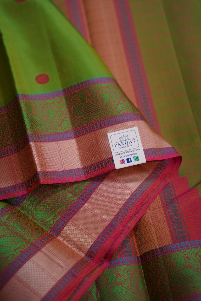Pure Kanchi Soft Silk Saree PC9107