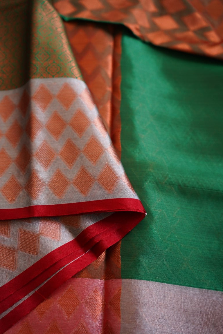 Banarasi Muslin Silk Saree PC9120