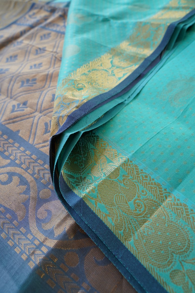 Kuppadam Silk Saree with contrast Pallu PC1569-Silk Sarees-Parijat Collections
