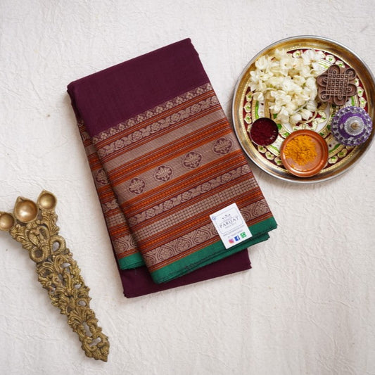 Kanchi handloom Cotton saree PC7882