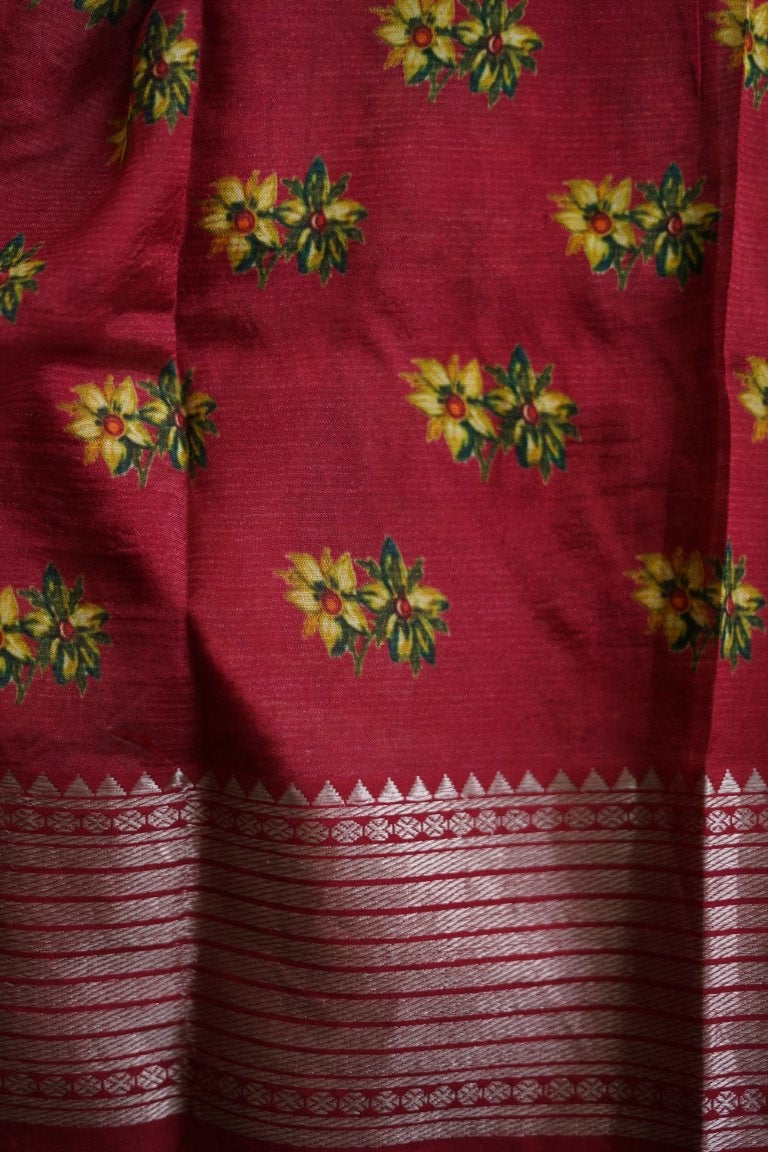 Mangalgiri Silk Cotton Saree PC9197