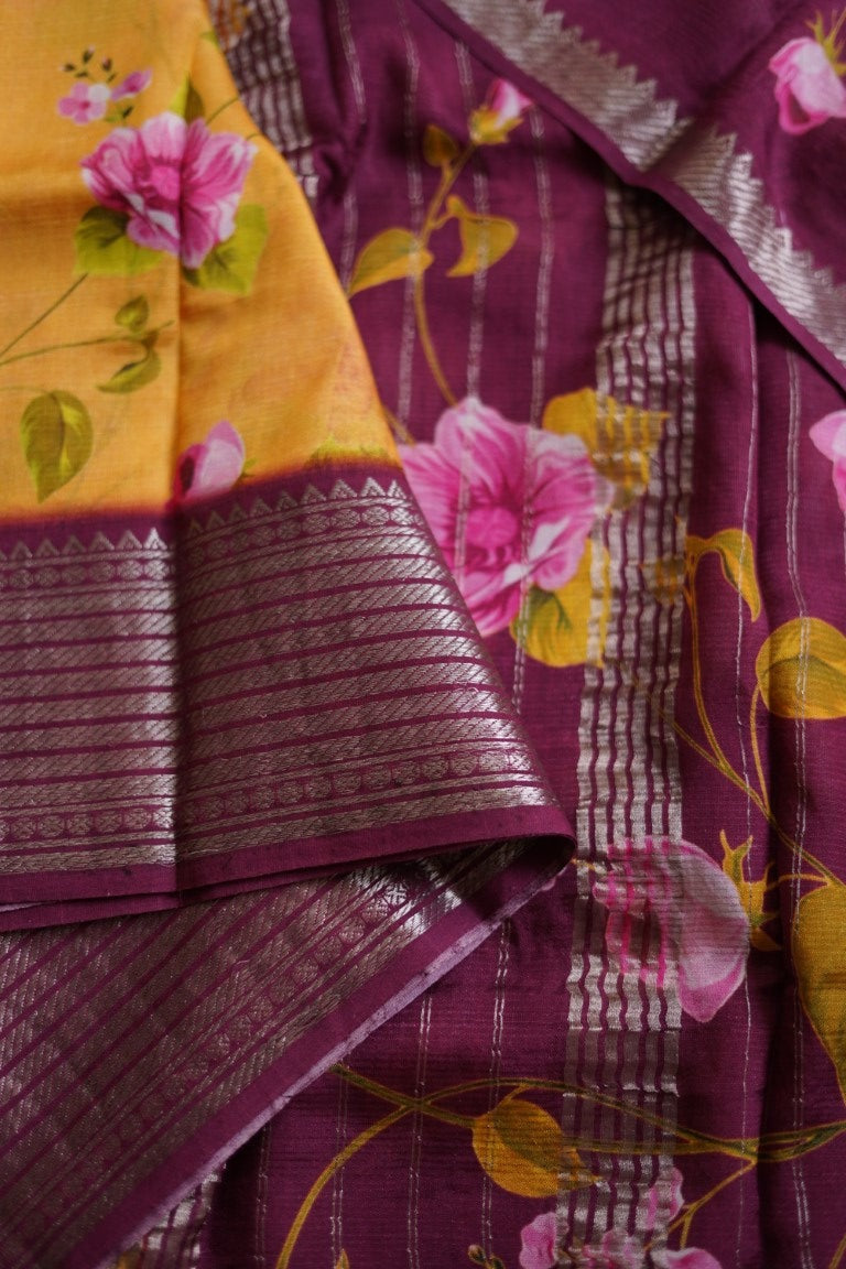 Mangalgiri Silk Cotton Saree PC9196