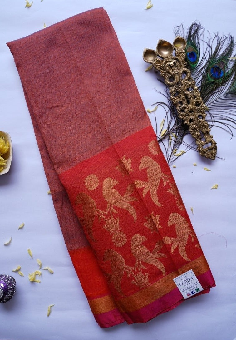 Mangalgiri Silk Cotton Saree PC4980 freeshipping - Parijat Collections