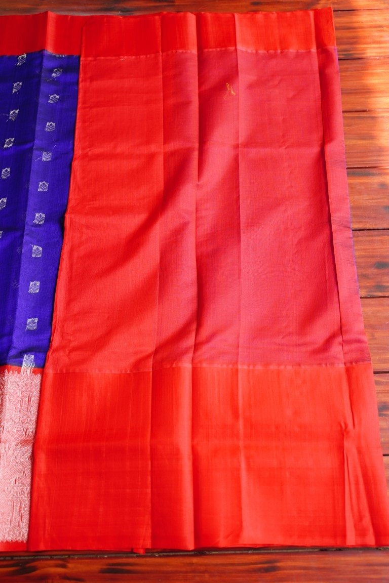 Kanchi Handloom Silk Cotton Saree PC4768 freeshipping - Parijat Collections