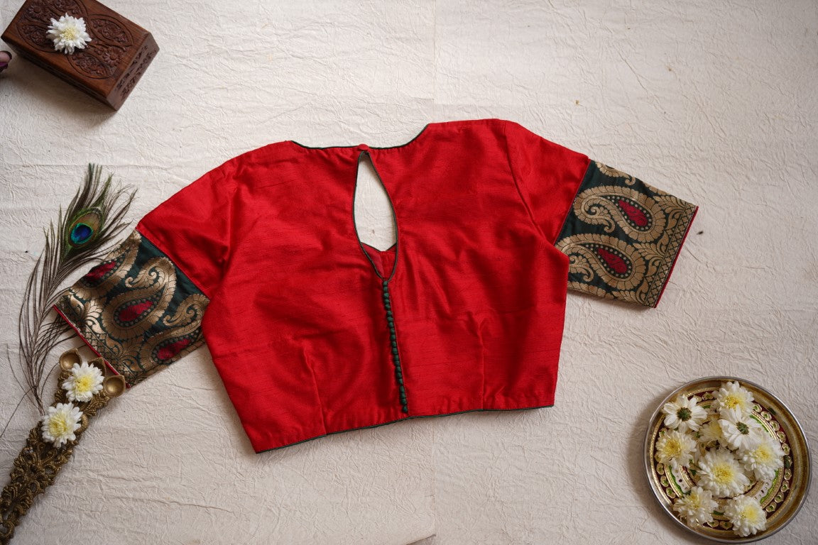 Readymade Raw Silk Blouse PC9445