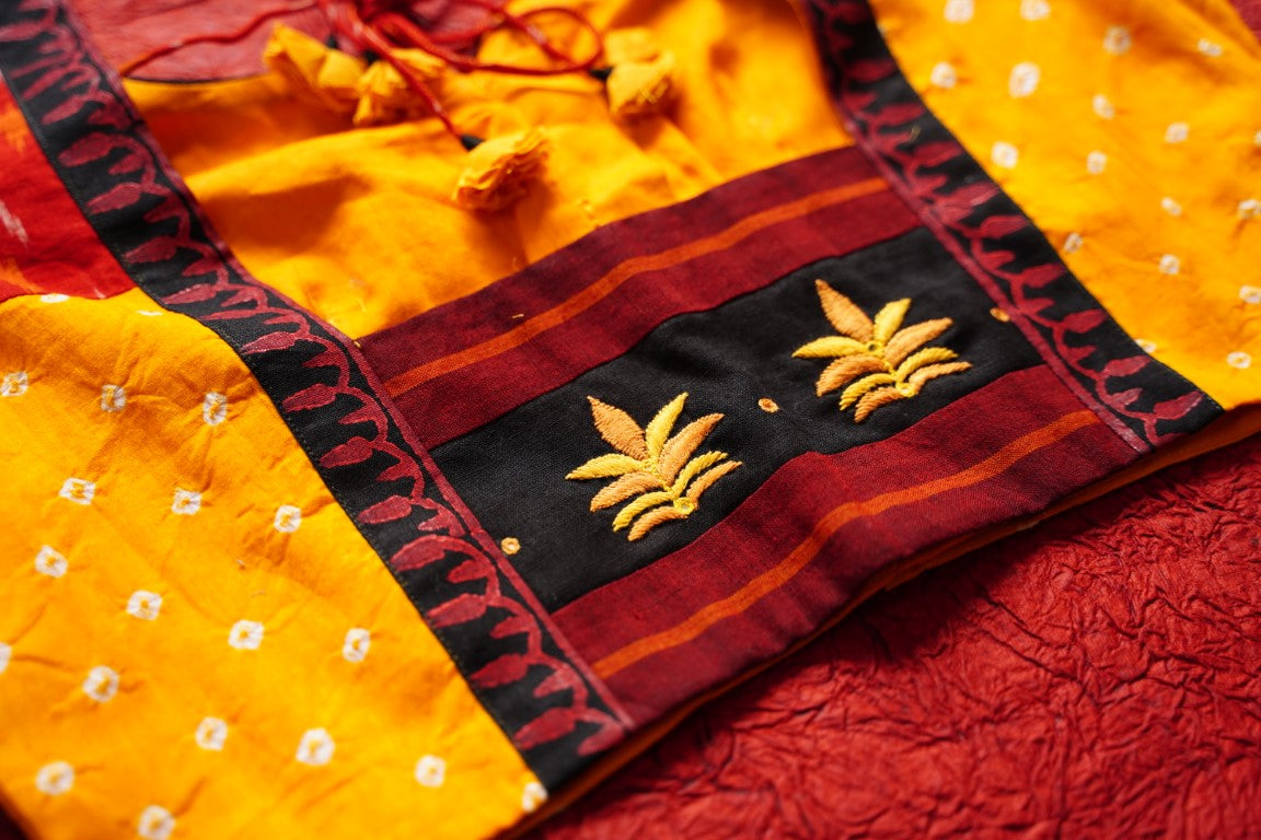 Readymade handloom cotton Blouse PC4885 freeshipping - Parijat Collections