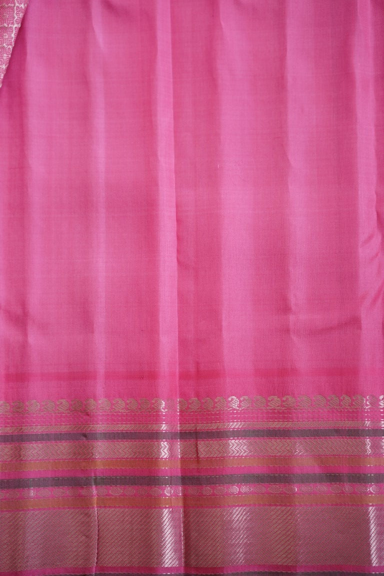Lite Pista Green Gadwal Silk Saree PC9442