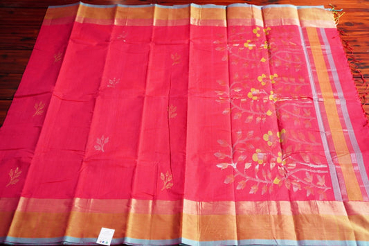 Kovai handloom Cotton Saree PC5220 freeshipping - Parijat Collections