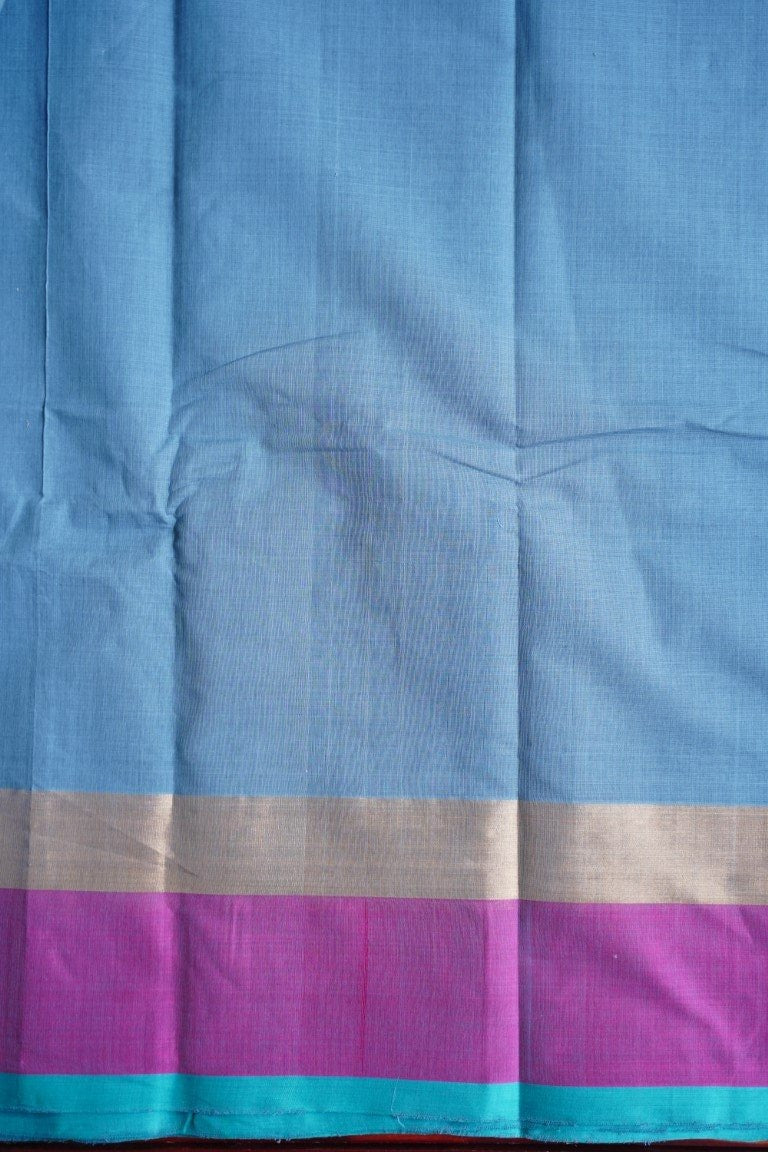 Kovai handloom Cotton saree with jari border PC5441 freeshipping - Parijat Collections