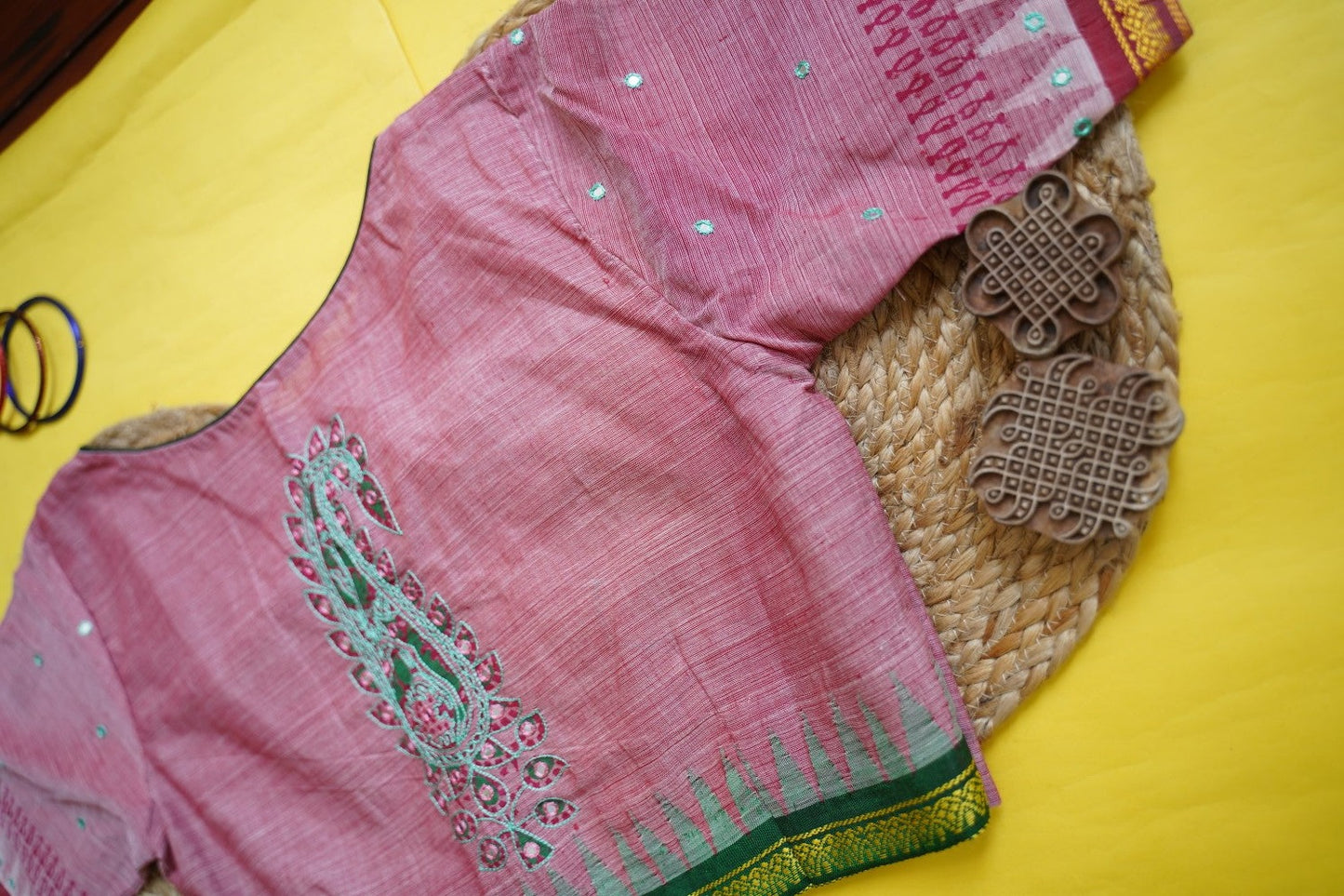 Readymade handloom cotton Blouse PC9501