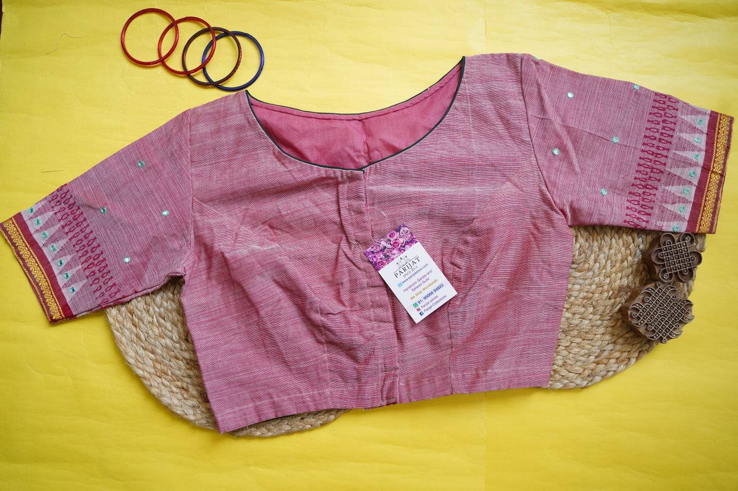 Readymade handloom cotton Blouse PC9501