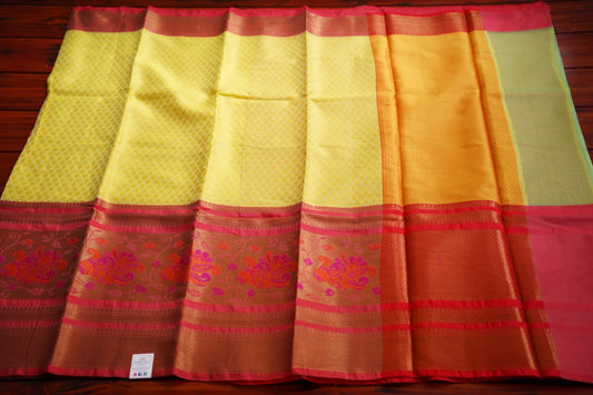 Banarasi Muslin Silk Saree PC8459