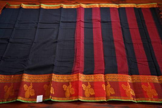Narayanapet handloom Cotton Saree with Jari border PC9830