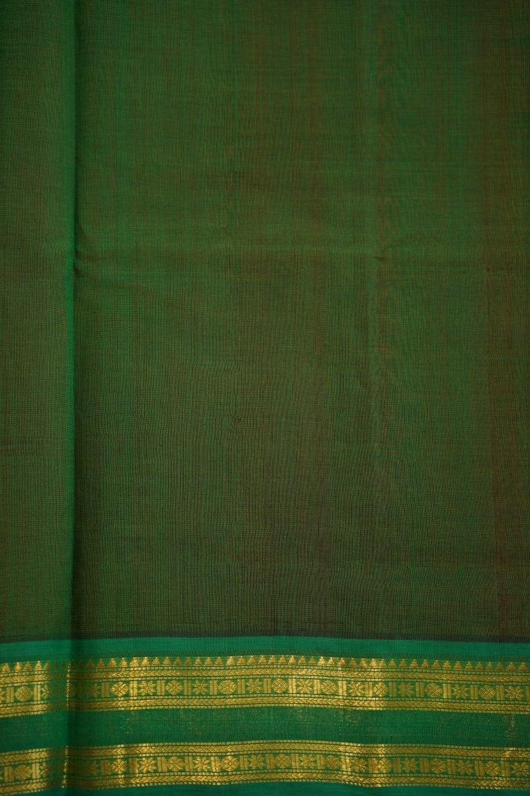 Korvai Kanchi Handloom Silk Cotton Saree PC12977