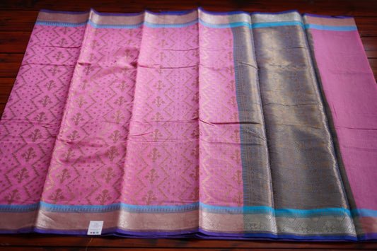 Banarasi Muslin Silk Saree PC8530