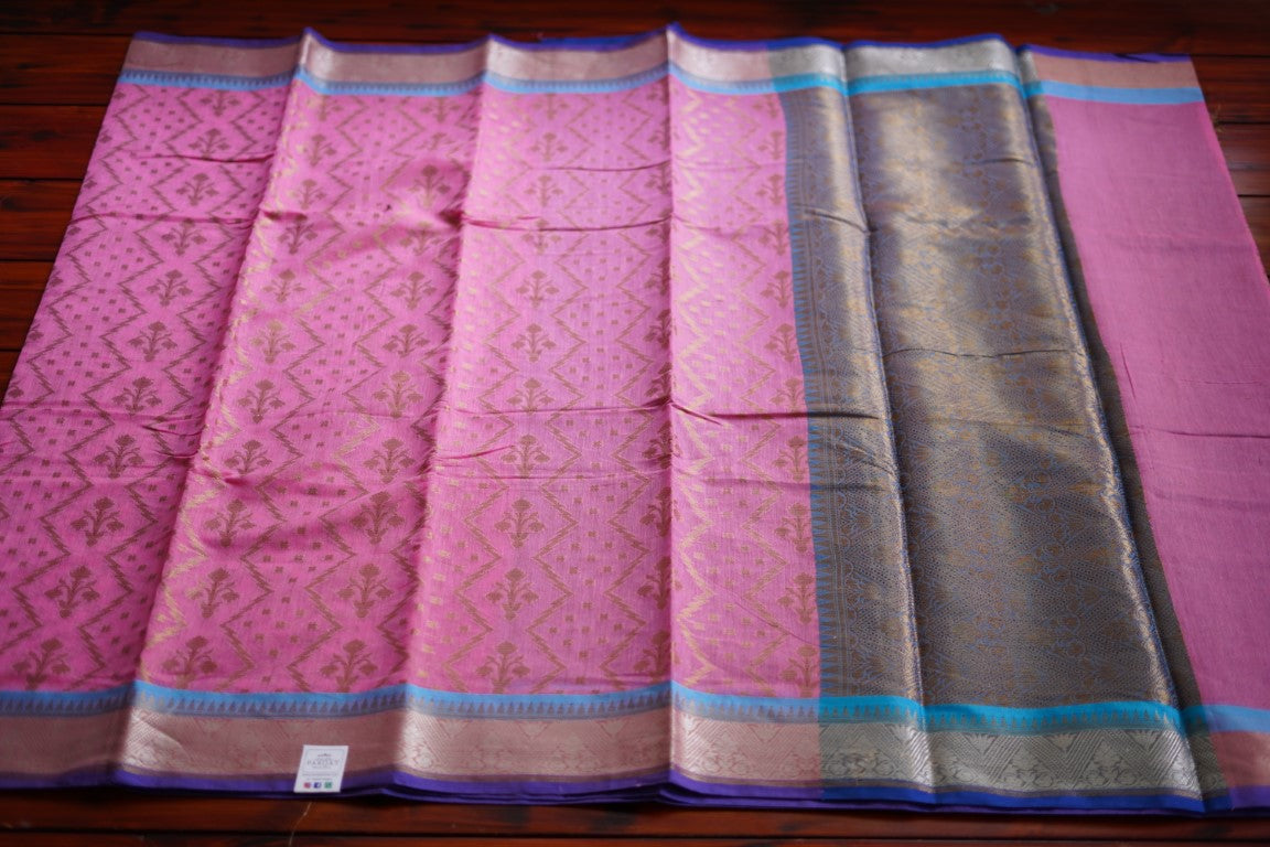 Banarasi Muslin Silk Saree PC8530