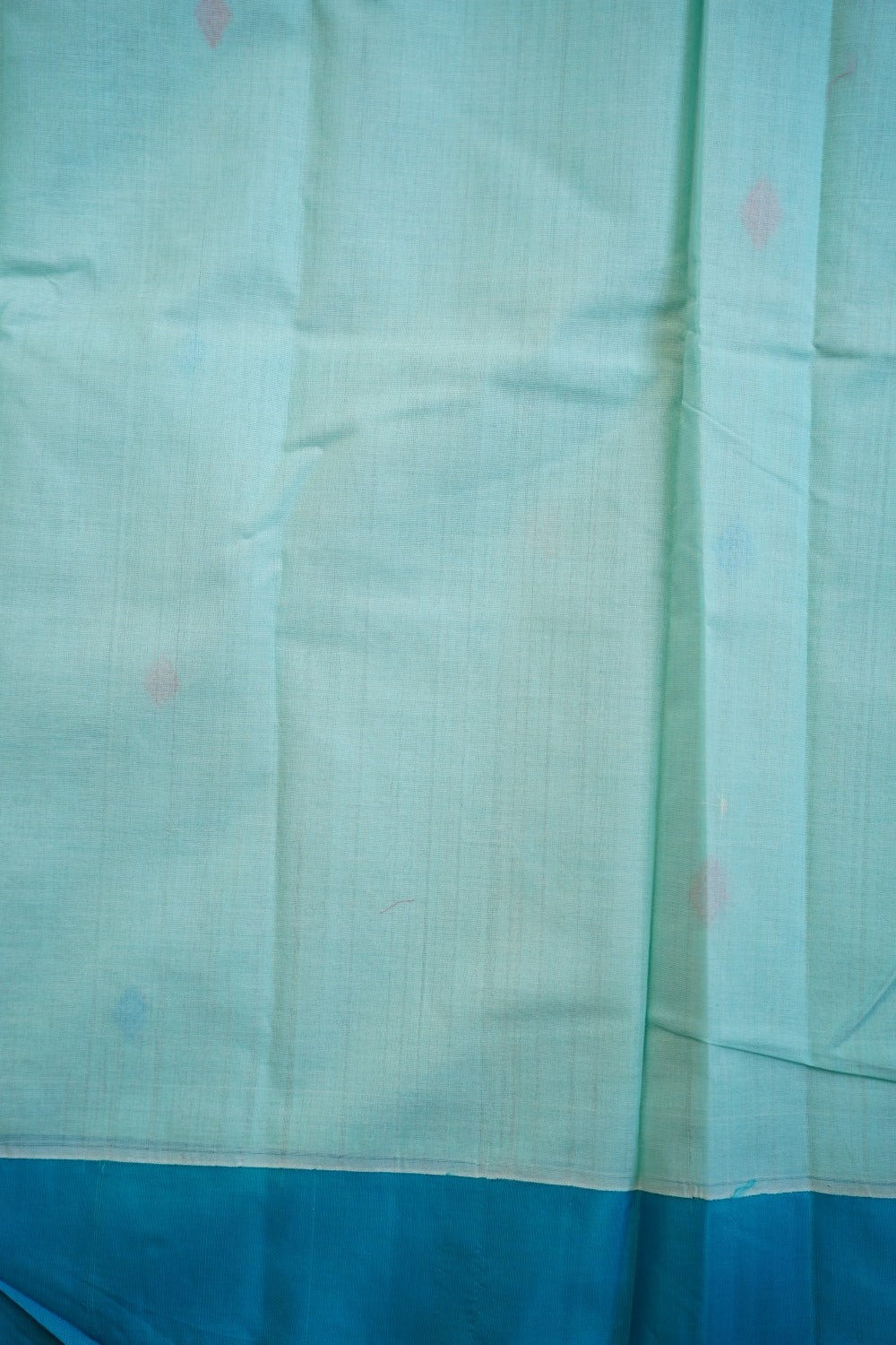 Handloom Cotton Saree With Silk Border PC9552