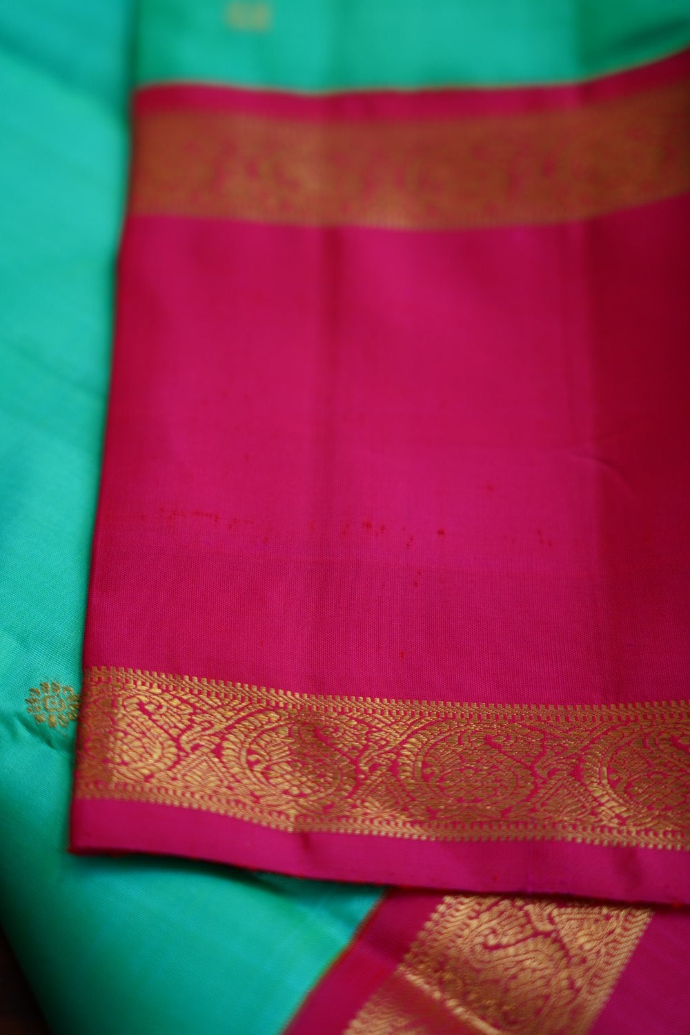 Korvai Pure Kanchi Silk Saree PC9974