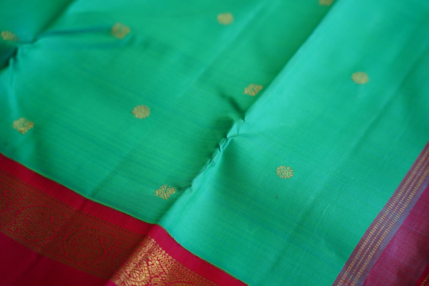 Korvai Pure Kanchi Silk Saree PC9974