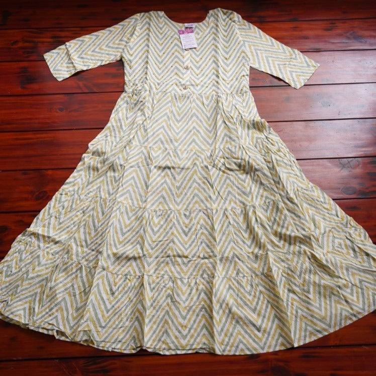 Ready made Anarkali Cotton Kurti PC8689