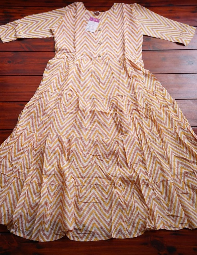 Ready made Anarkali Cotton Kurti PC8690