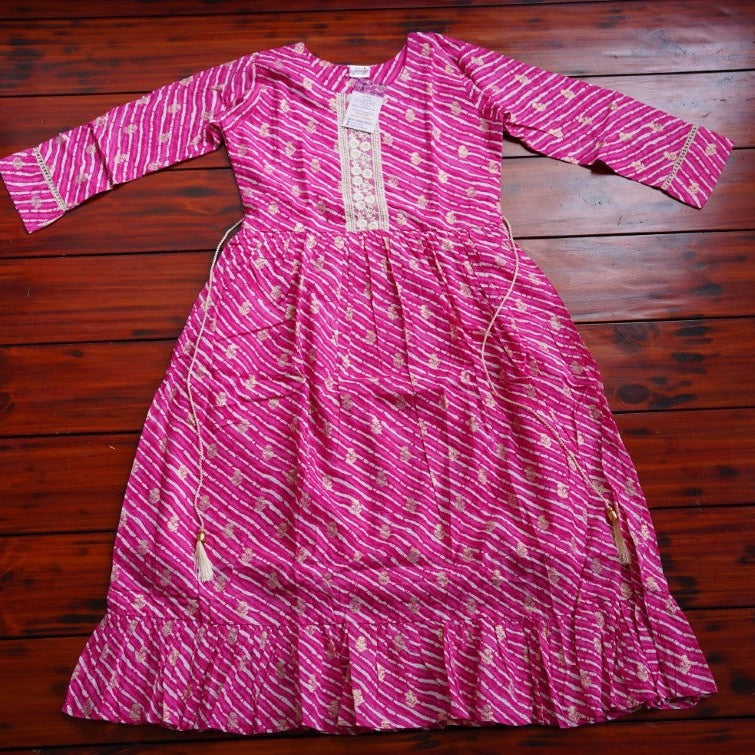 Ready made Anarkali Cotton Kurti  PC8693