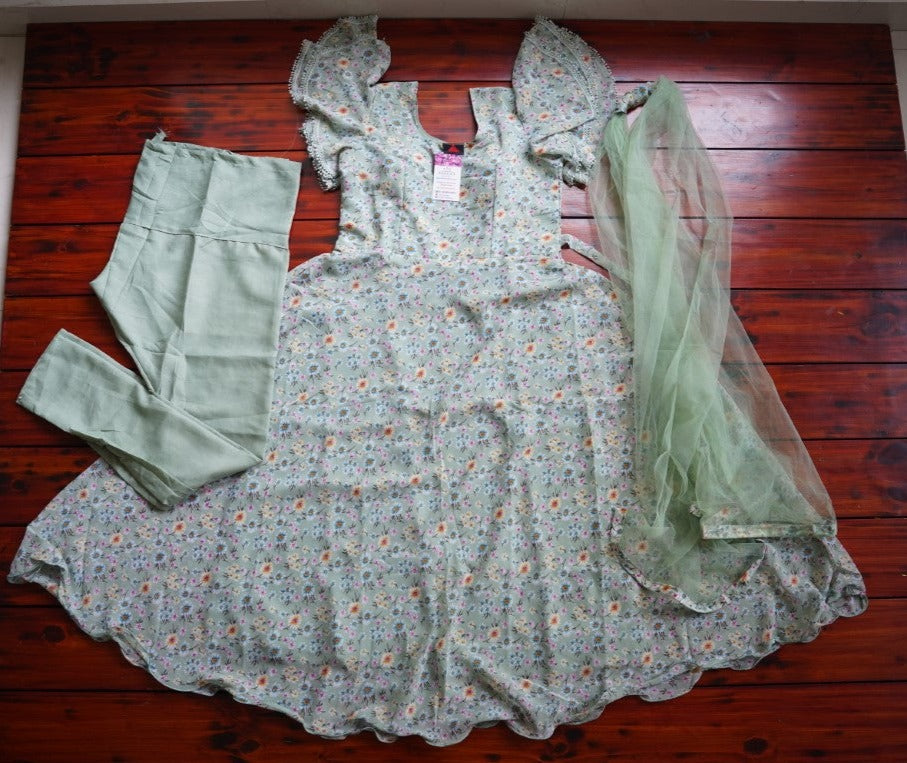 Ready made Anarkali Cotton Kurti set PC8703