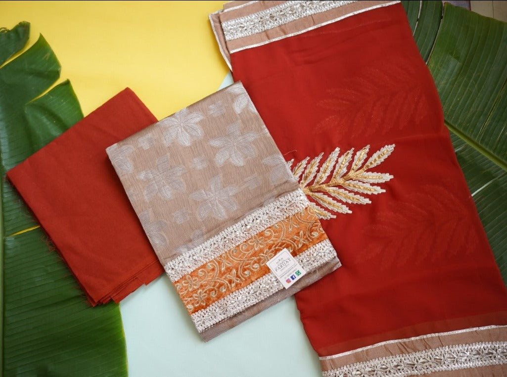 Salwar Material With Dupatta PC7211