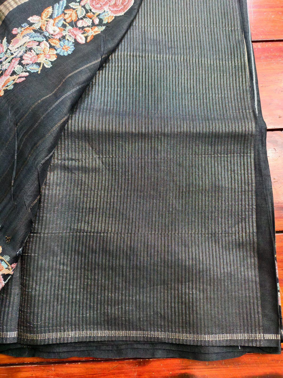 semi tussar silk saree