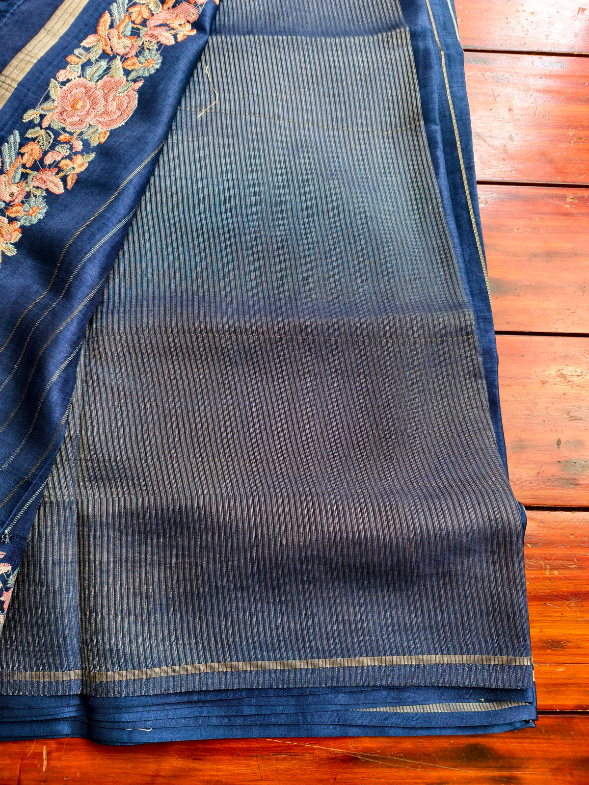 semi tussar silk saree
