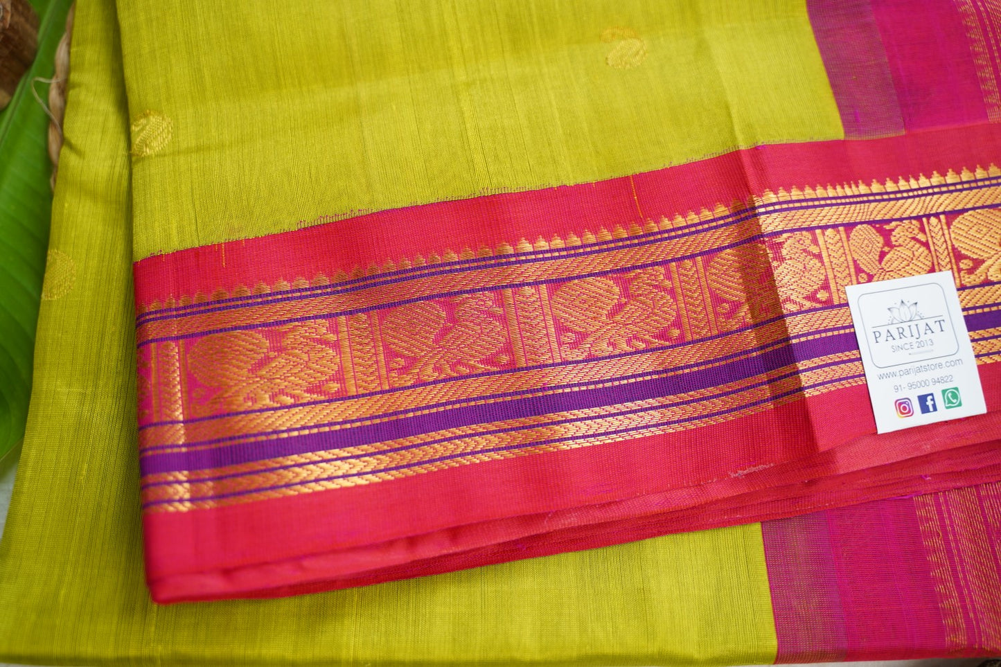 Kanchi Handloom Silk Cotton Saree PC17278