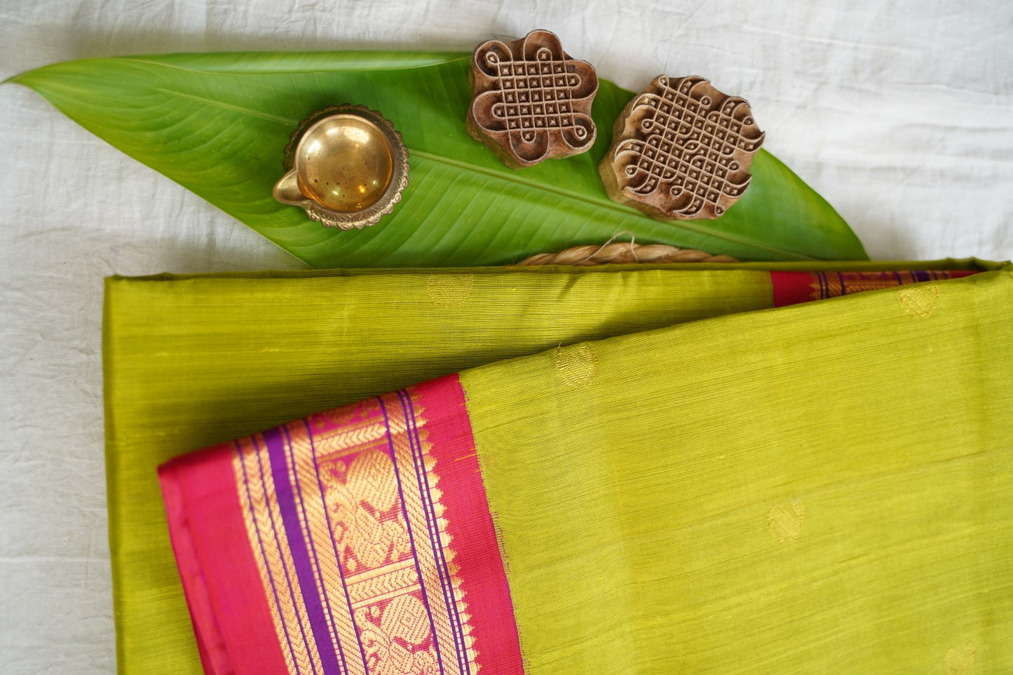 Kanchi Handloom Silk Cotton Saree PC17278