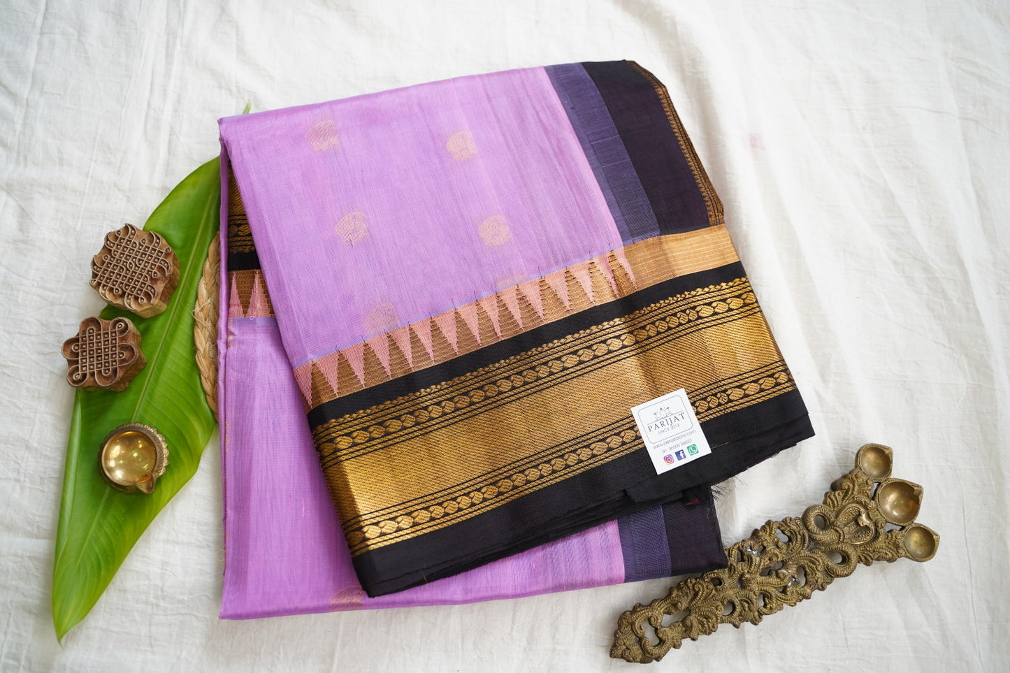 Kanchi Handloom Silk Cotton Saree PC17285