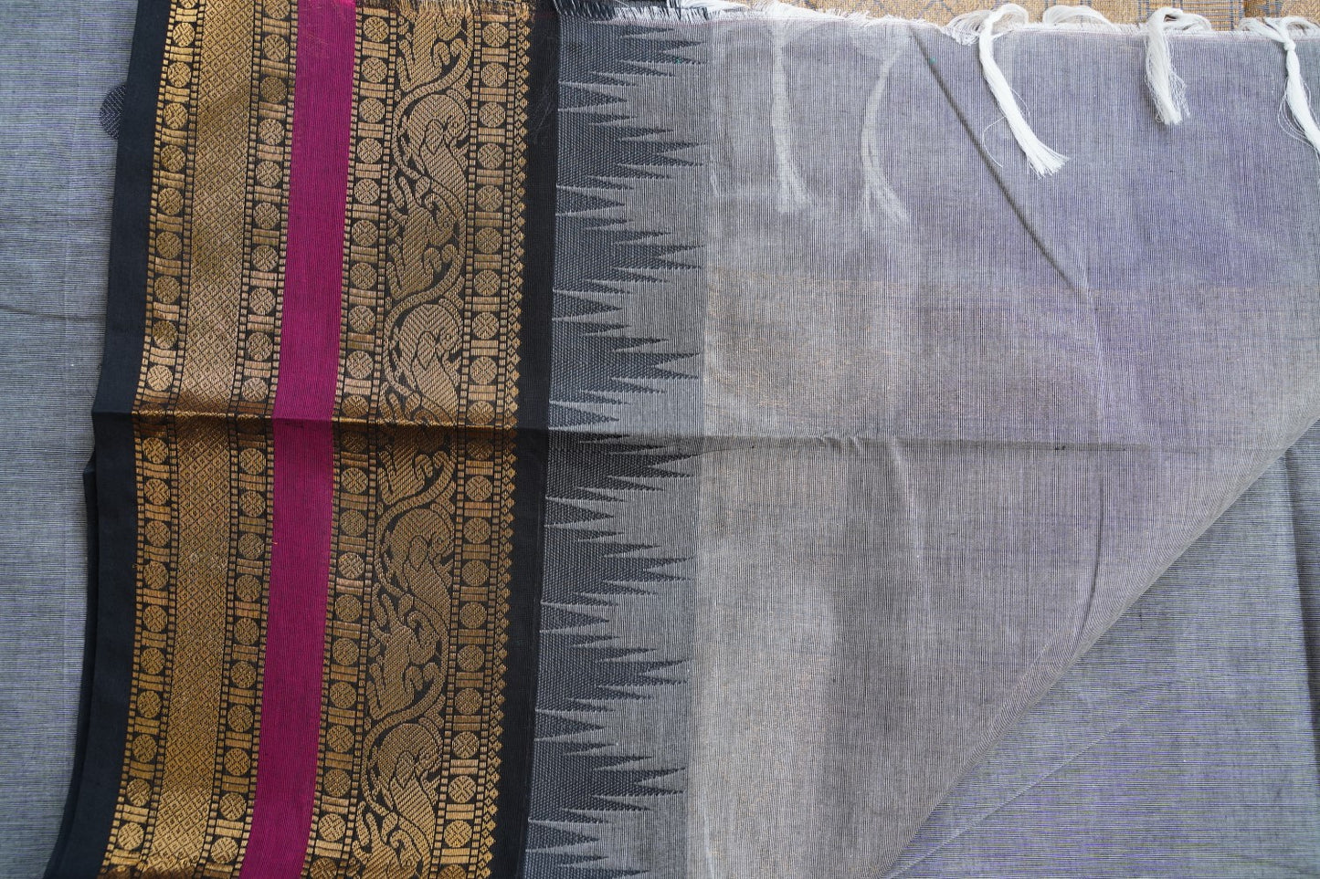 Chettinad handloom Cotton Saree PC16145