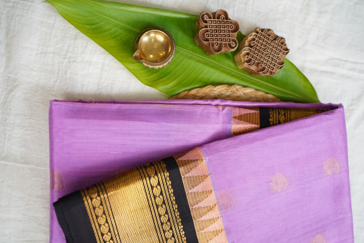 Kanchi Handloom Silk Cotton Saree PC17285