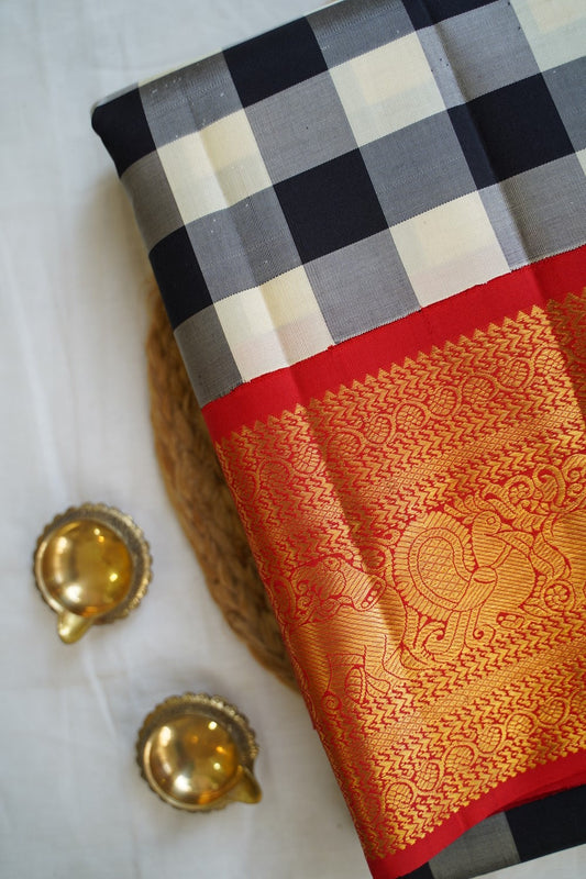 Pure Kanchi Silk Saree -PC14485
