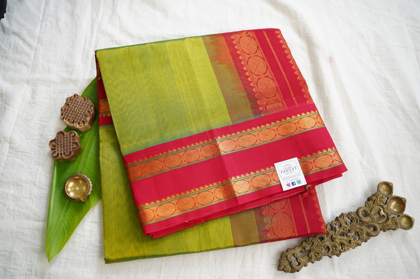 Kanchi Handloom Silk Cotton Saree PC17284