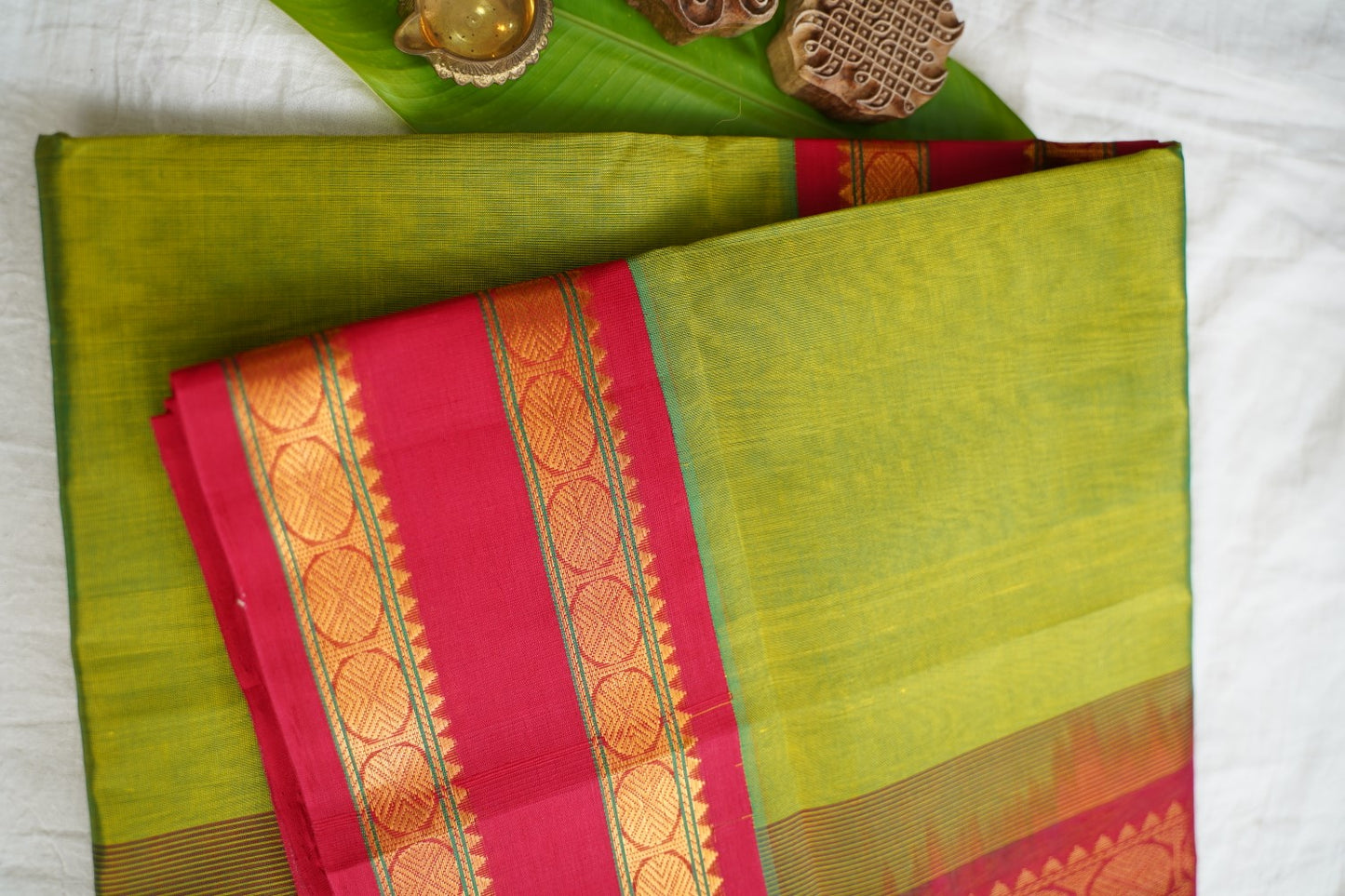 Kanchi Handloom Silk Cotton Saree PC17284