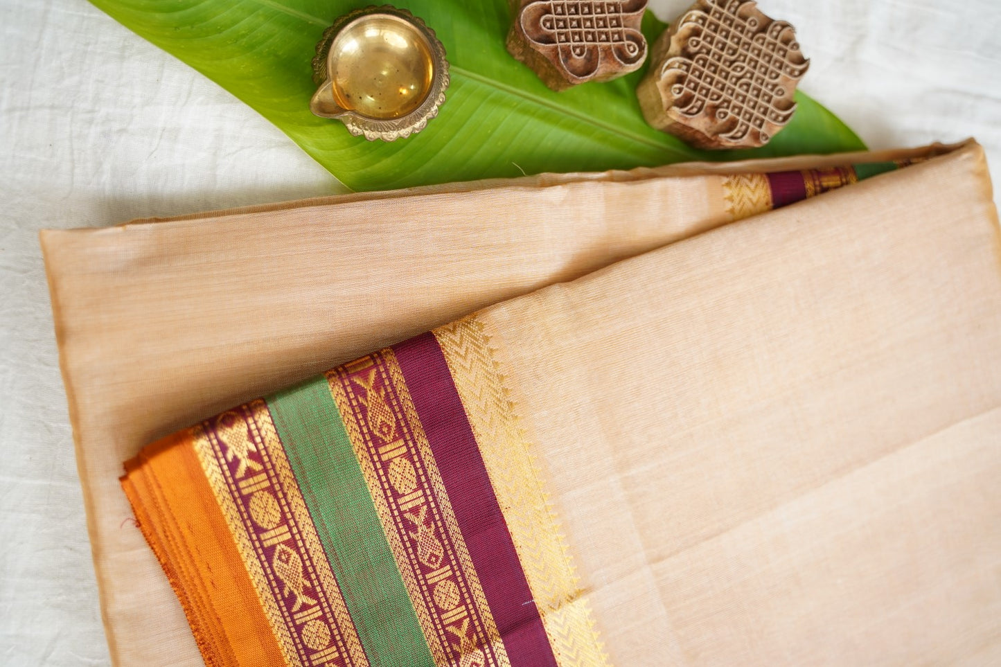 Kanchi Handloom Silk Cotton Saree PC17283