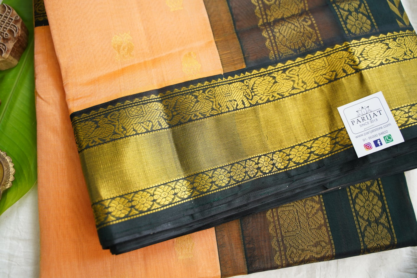 Kanchi Handloom Silk Cotton Saree PC17314