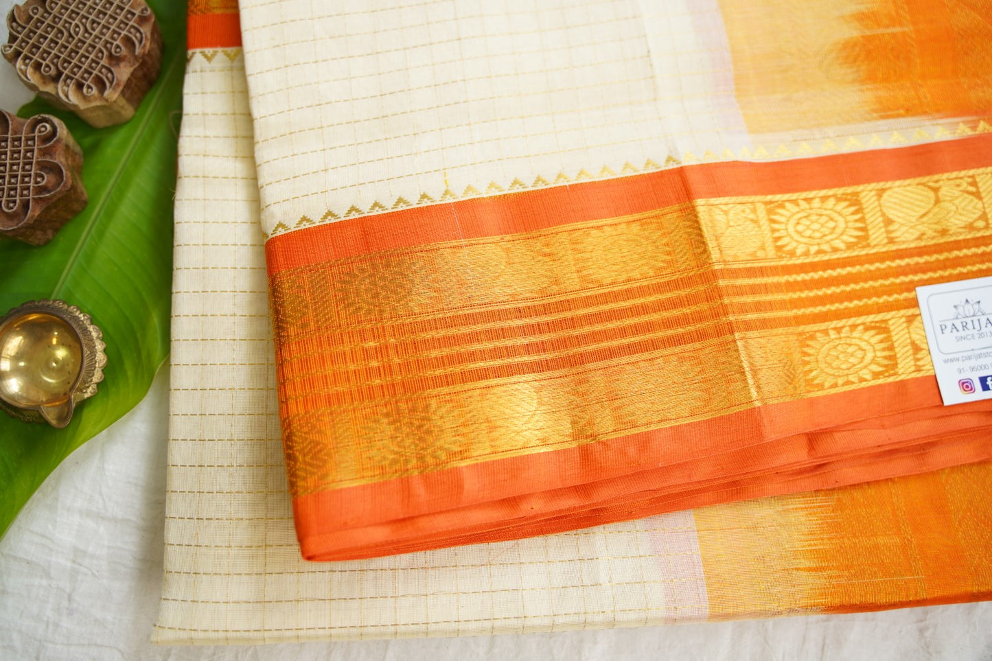 Kanchi Handloom Silk Cotton Saree PC17313