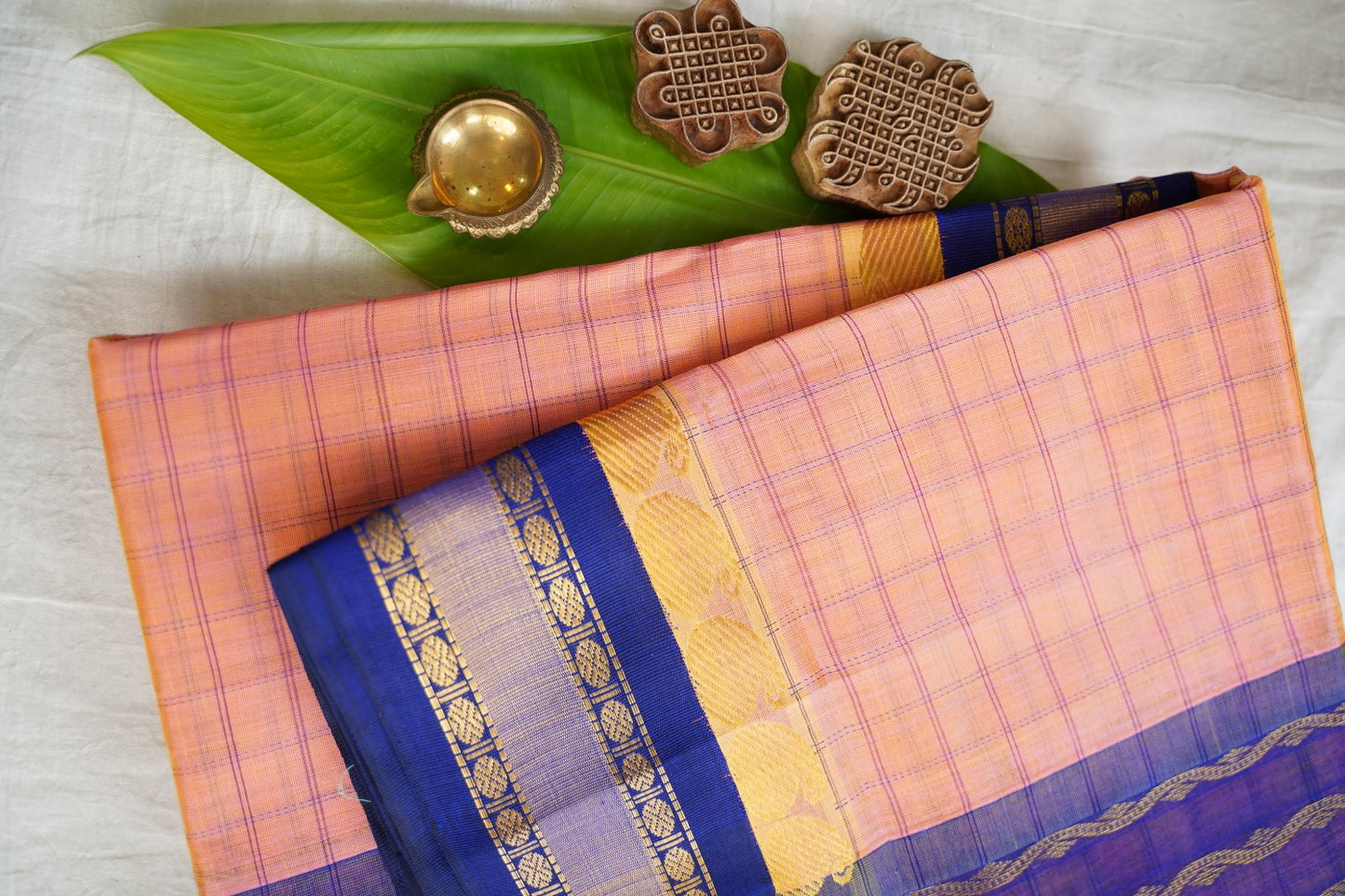 Kanchi Handloom Silk Cotton Saree PC17293
