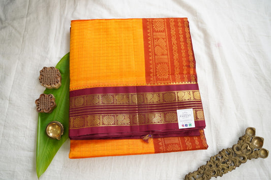 Kanchi Handloom Silk Cotton Saree PC17289