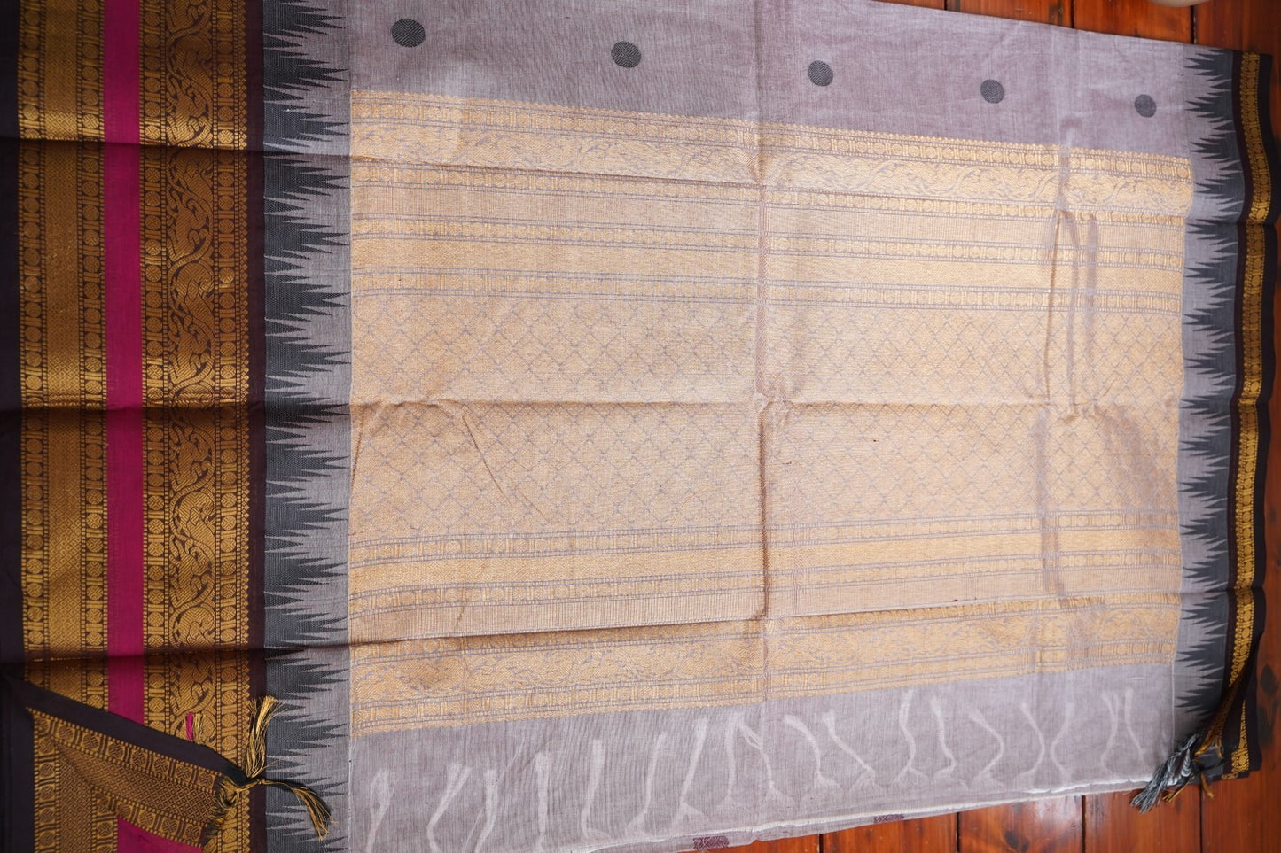 Chettinad handloom Cotton Saree PC16149